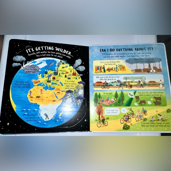 ⚡️Look Inside Wild Weather Flap Book⛈️ - Picture 6 of 6